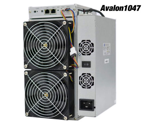 เครื่องขุด BTC Bitcoin 37t Canaan Avalon Avalonminer 1047