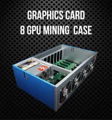 Ethereum 8pcs GPU Mining Rig Machine พร้อมโน้ตบุ๊ค 4GB DDR3